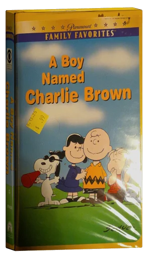 A Boy Named Charlie Brown VHS, Paramount