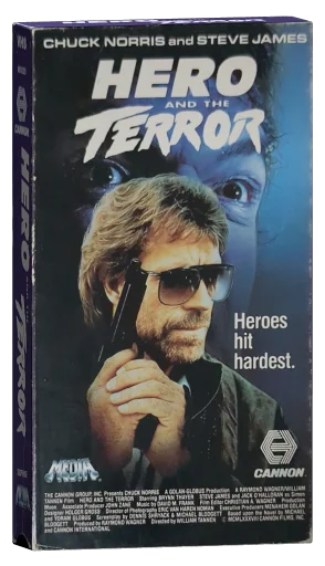 Hero and the Terror VHS, Media Home Entertainment