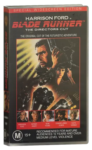 Blade Runner VHS, Warner Home Video