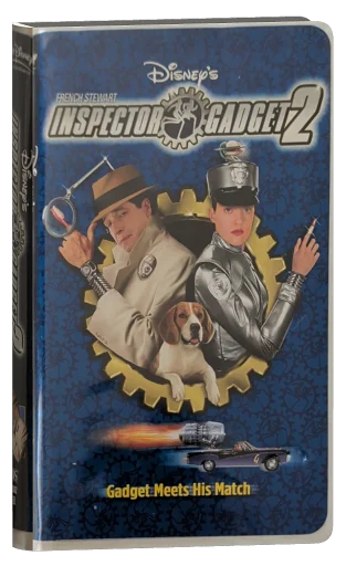 Inspector Gadget 2 VHS, Walt Disney Home Entertainment