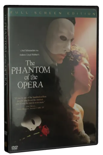 The Phantom of the Opera DVD, Warner Bros.