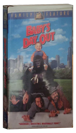 Baby's Day Out VHS, FoxVideo