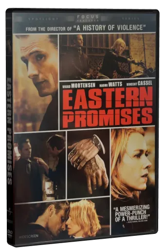 Eastern Promises DVD, Universal Studios Home Video