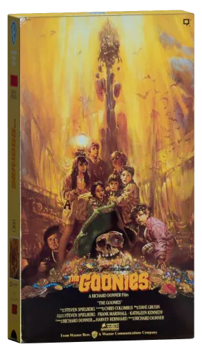 The Goonies VHS, Warner Home Video