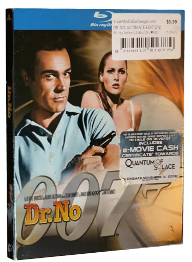 Dr. No Blu-ray, MGM