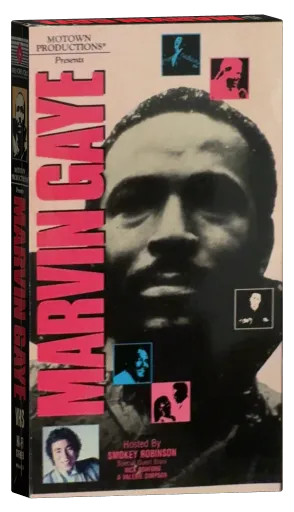 Marvin Gaye VHS cover