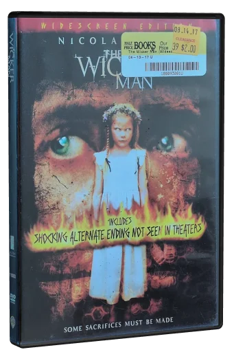 The Wicker Man DVD, Warner Bros.