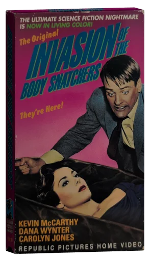 Invasion of the Body Snatchers VHS, Republic Pictures Home Video