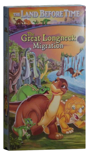 The Land Before Time X: The Great Longneck Migration VHS, Universal
