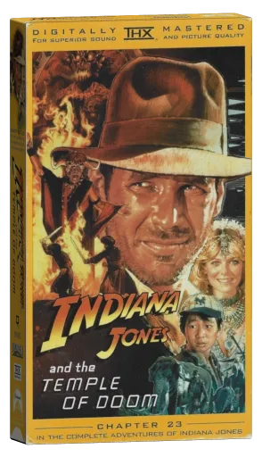 Indiana Jones and the Temple of Doom VHS, Lucasfilm