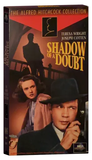 Shadow of a Doubt VHS, MCA Universal Home Video
