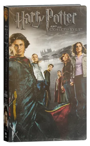Harry Potter and the Goblet of Fire VHS cover