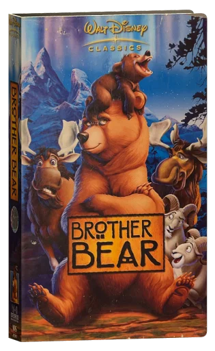 Brother Bear VHS cover