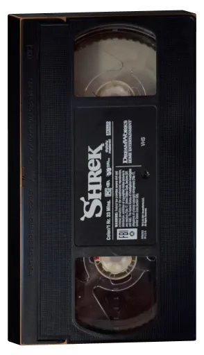 Shrek VHS, DreamWorks Home Entertainment