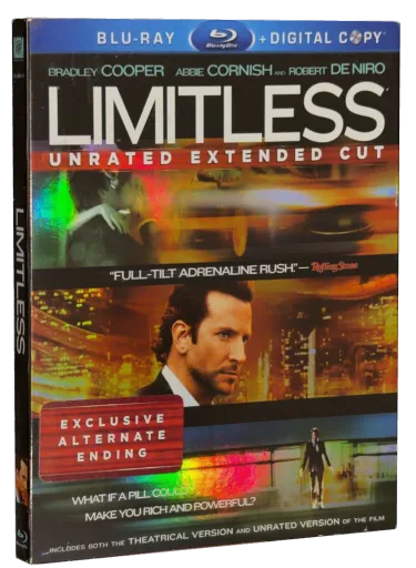 Limitless Blu-ray, Twentieth Century Fox