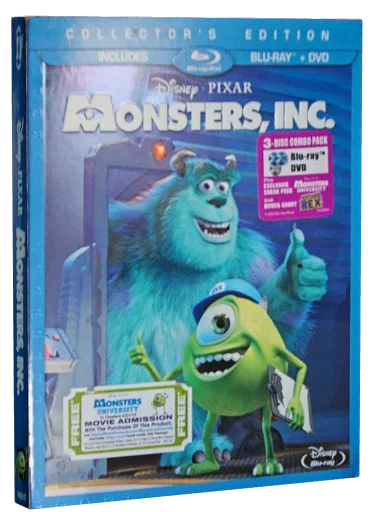 Monsters, Inc. Blu-ray, Disney