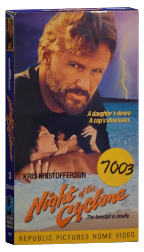Night of the Cyclone VHS cover