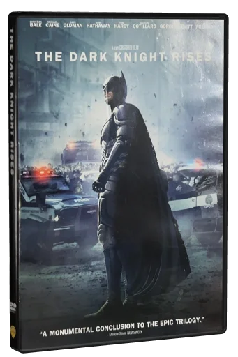 The Dark Knight Rises DVD, Warner Home Video