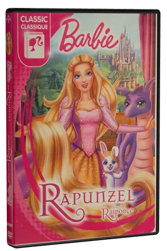 Barbie as Rapunzel DVD, Universal Pictures Home Entertainment