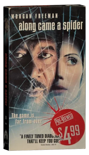 Along Came a Spider VHS cover