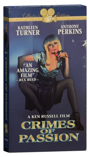 Crimes of Passion VHS, R&G Video