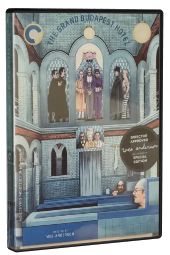 The Grand Budapest Hotel DVD, The Criterion Collection