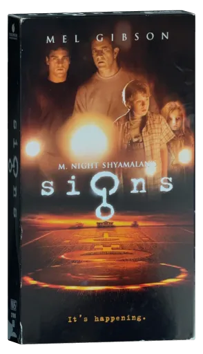Signs VHS, Touchstone Home Entertainment