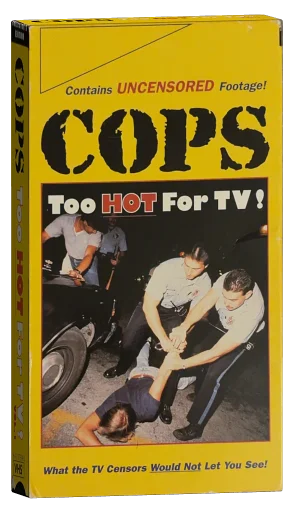 Cops: Too Hot For TV VHS, Barbour/Langley Programs