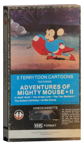 5 Terrytoon Cartoons Featuring Adventures of Mighty Mouse II
