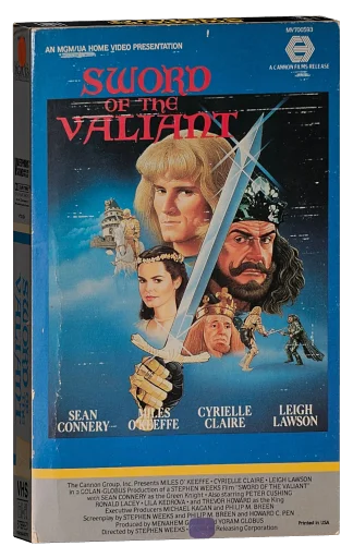 Sword of the Valiant: The Legend of Sir Gawain and the Green Knight VHS cover