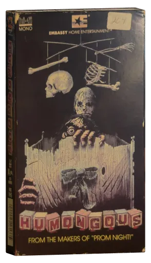 Humongous VHS cover
