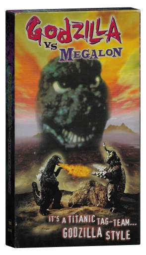 Godzilla vs. Megalon VHS, GoodTimes Home Video