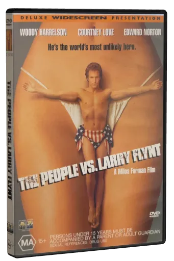 The People vs. Larry Flynt DVD, Columbia TriStar Home Video
