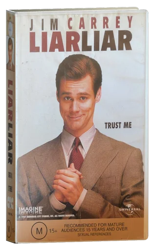 Liar Liar VHS, Universal Studios