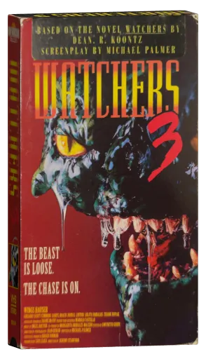 Watchers III VHS, New Horizons Home Video