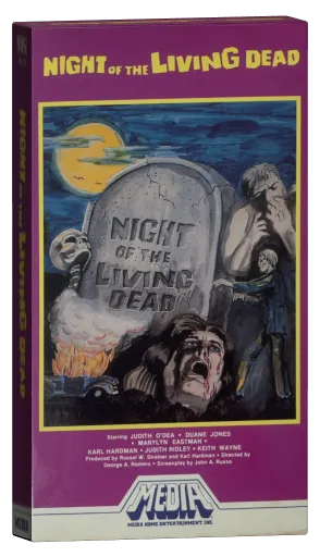 Night of the Living Dead VHS, Media Home Entertainment
