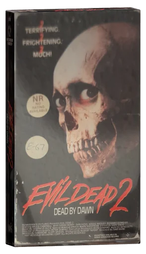 Evil Dead II VHS, Vestron Video