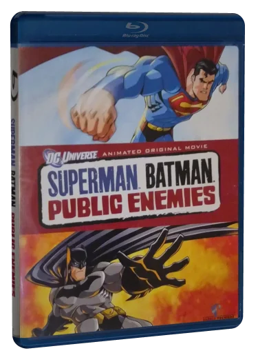 Superman/Batman: Public Enemies Blu-ray cover