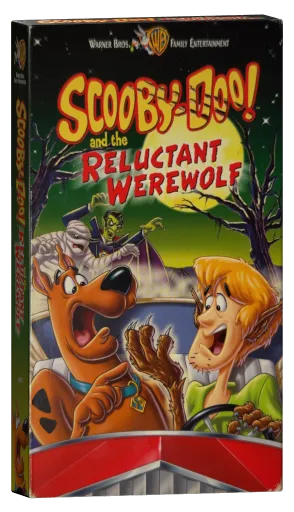 Scooby-Doo! and the Reluctant Werewolf VHS, Warner Bros.