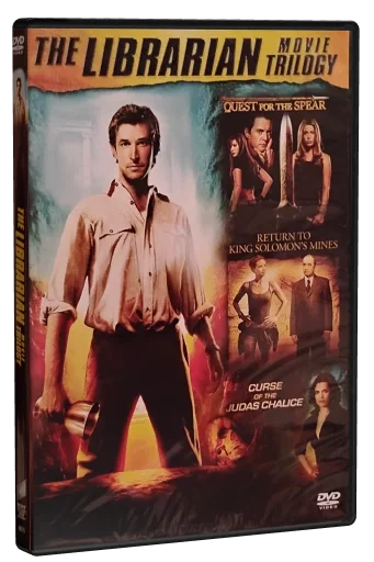 The Librarian: TV Movie Trilogy DVD cover
