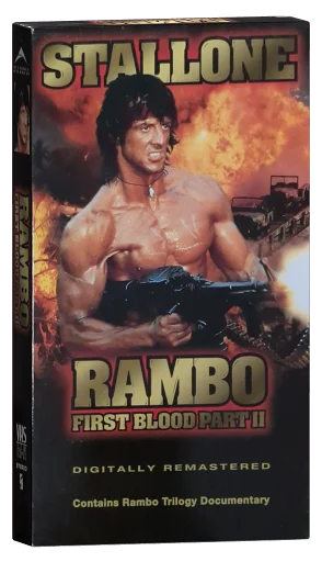 Rambo: First Blood Part II VHS, Alliance Atlantis
