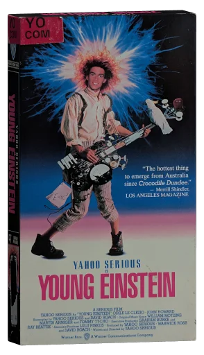 Young Einstein VHS, Warner Home Video