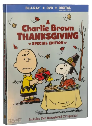 A Charlie Brown Thanksgiving Blu-ray, Warner Bros.