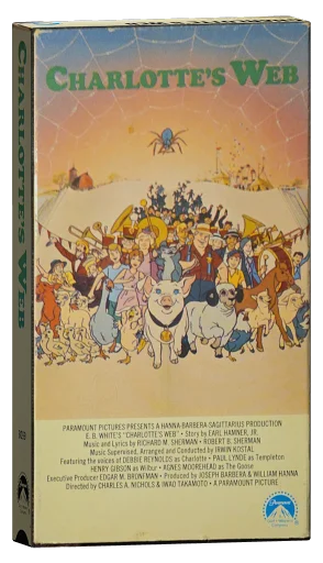 Charlotte's Web VHS, Paramount Pictures