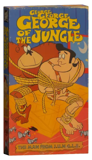 George of the Jungle VHS, CBS/FOX Video