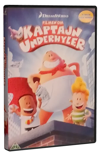 Captain Underpants: The First Epic Movie DVD, DreamWorks Animation