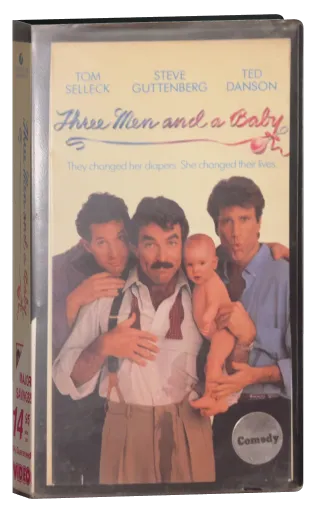 3 Men and a Baby VHS, Touchstone Home Video