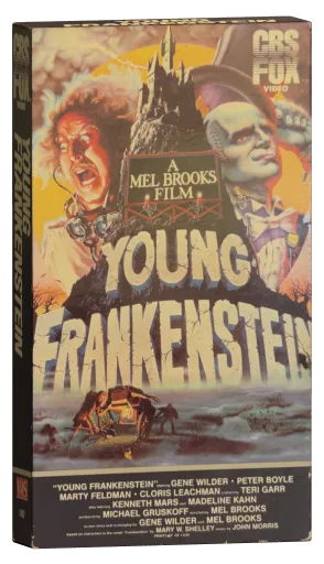 Young Frankenstein VHS, CBS/FOX Video