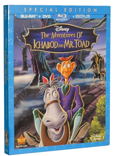 The Adventures of Ichabod and Mr. Toad Blu-ray, Disney