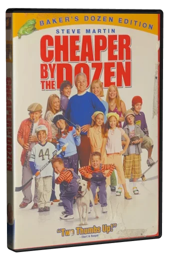 Cheaper by the Dozen DVD, Twentieth Century Fox Home Entertainment